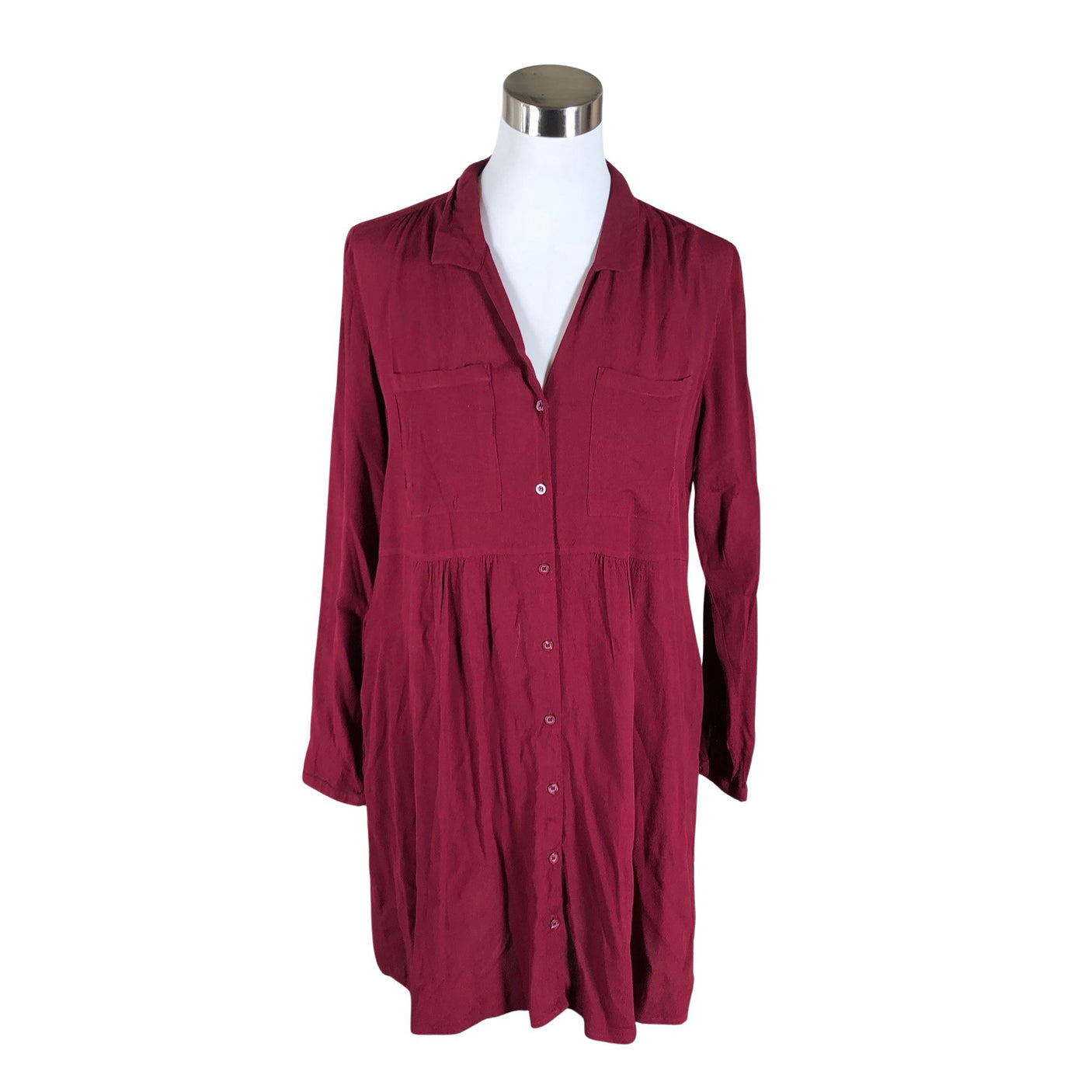 Unisex Esprit - Õhuke kleit, suurus 36 - Veinipunane (1)