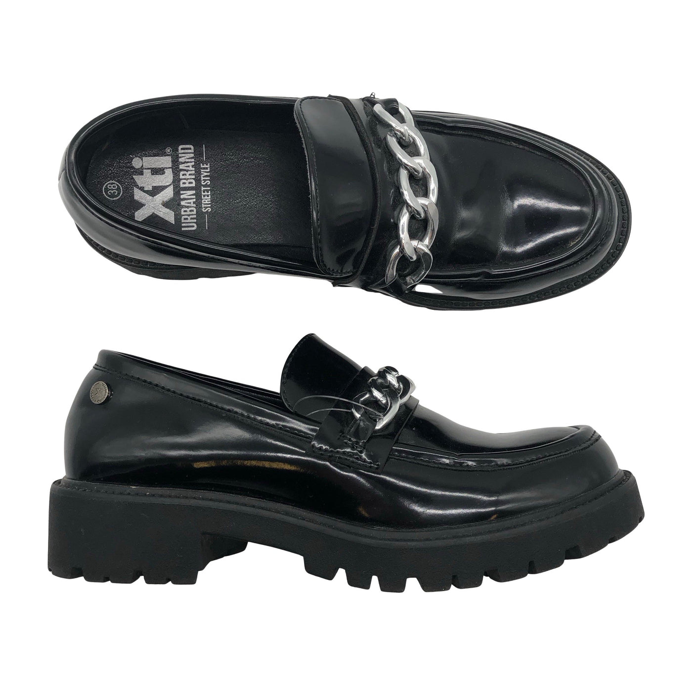 Unisex Xti - Mokassiinid, suurus 38 - Must (1)