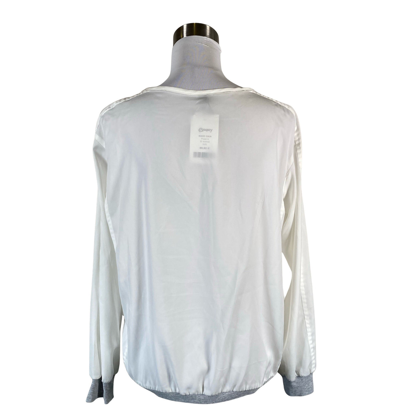 Unisex Marc Cain - Pluus, suurus 40 - Looduslik valge (2)