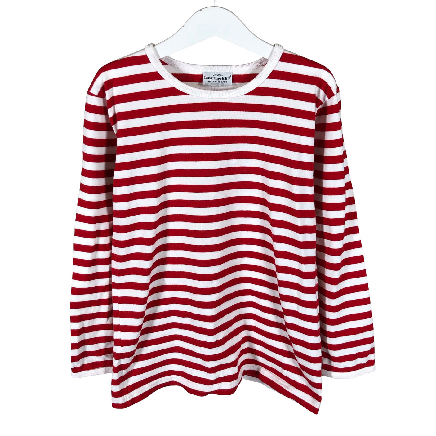 Unisex Marimekko - Trikotaažist pluus, suurus 128 - 134 - Punane (1)