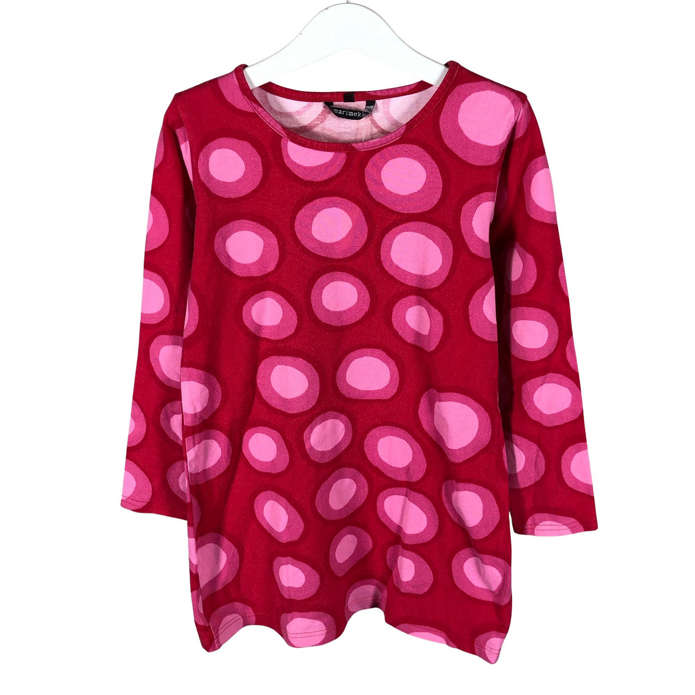 Unisex Marimekko - Trikotaažist tuunika, suurus 128 - 134 - Roosa (1)