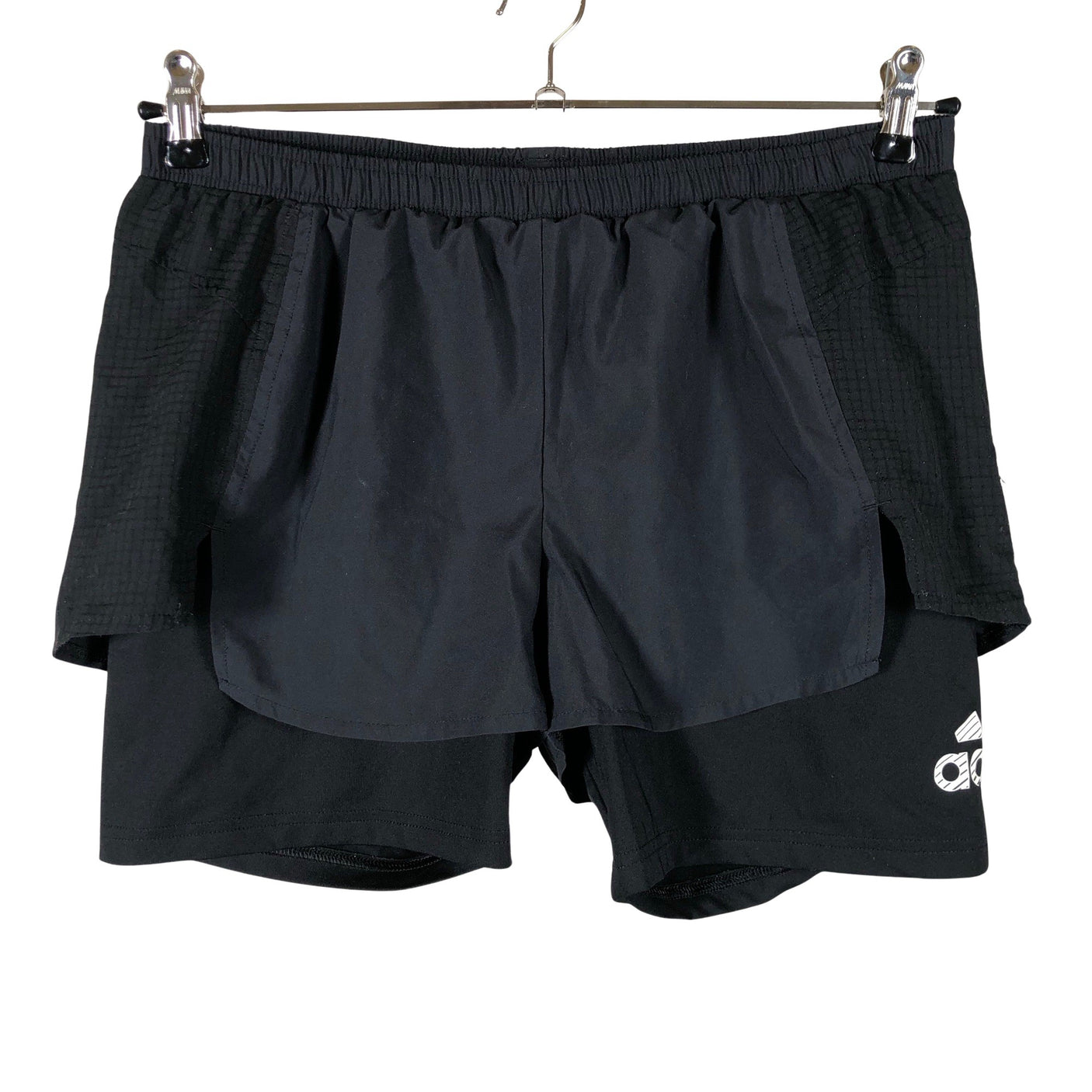 Unisex Adidas - Lühikesed spordipüksid, suurus 38 - Must (1)