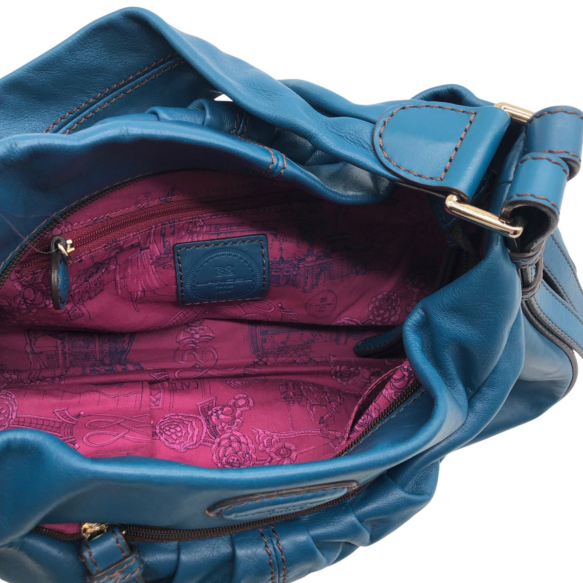 Unisex Lancel - Käekott, suurus Maxi - Sinine (3)