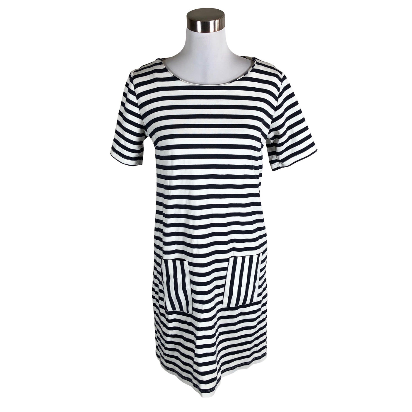 Unisex Free Quent - Trikotaažist kleit, suurus 38 - Valge (1)