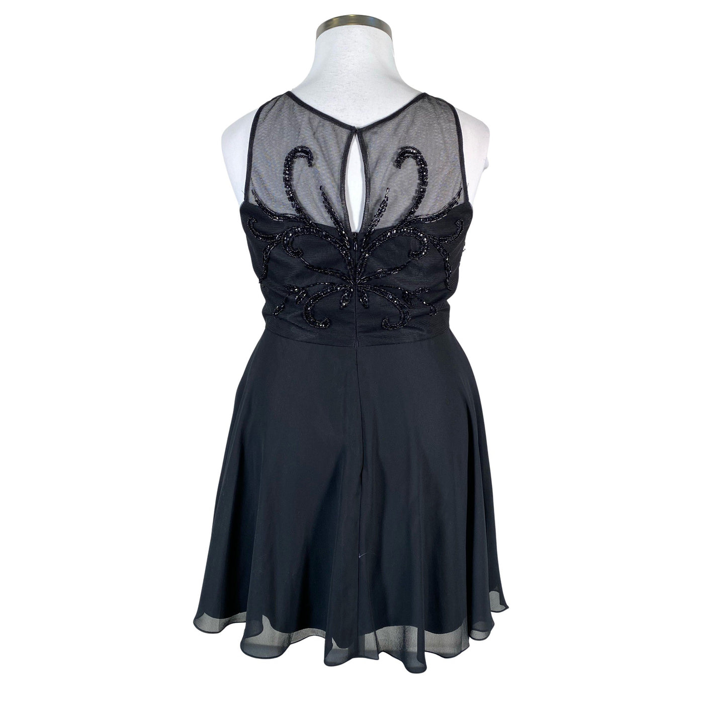 Unisex Laona - Pidulik kleit, suurus 42 - Must (2)