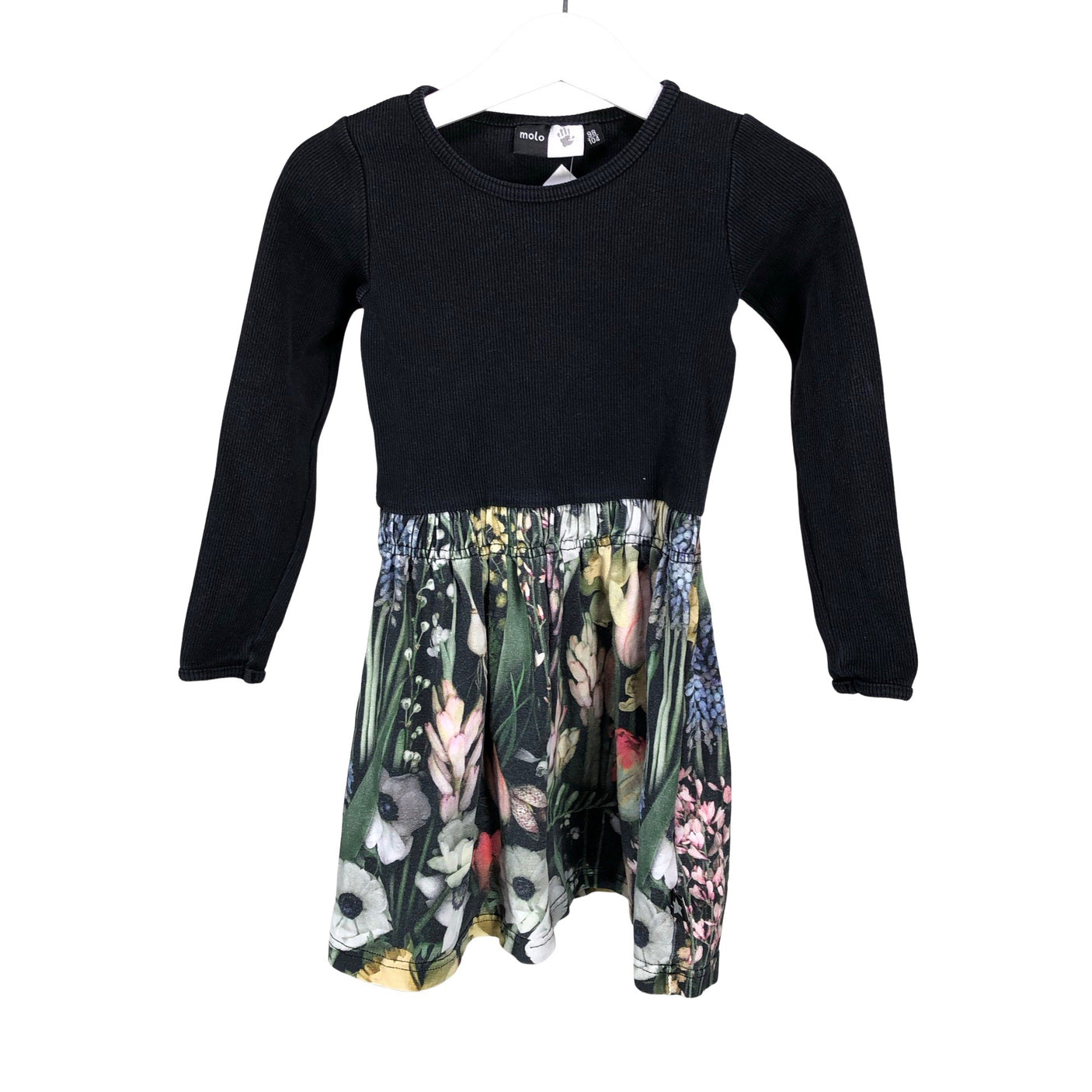 Unisex Molo Kids - Trikotaažist kleit, suurus 98 - 104 - Must (1)