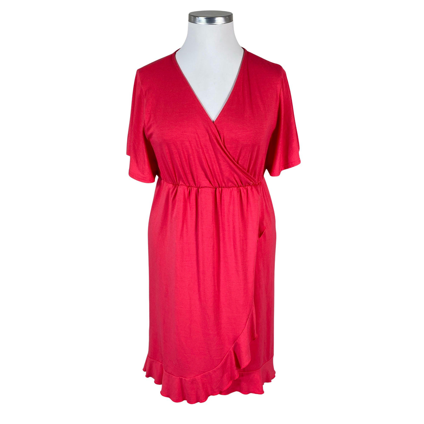 Unisex Mama Licious - Trikotaažist kleit, suurus 42 - Punane (1)