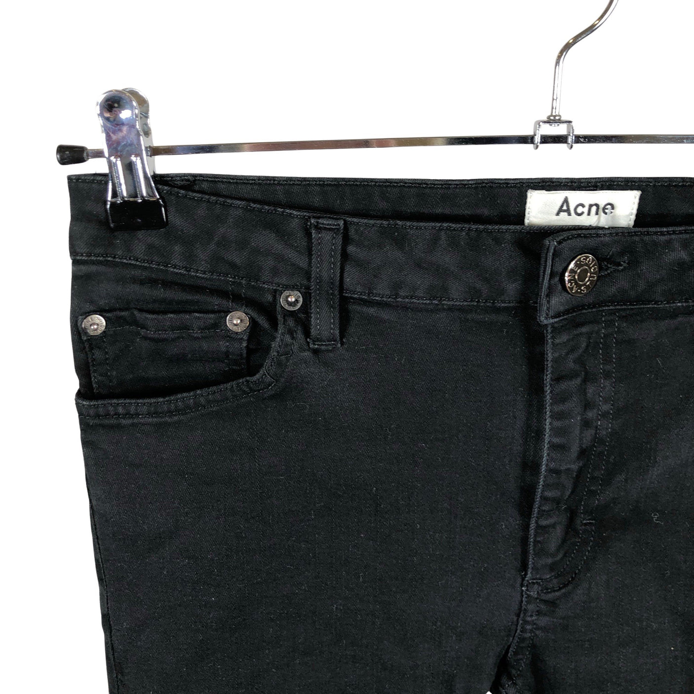 Unisex Acne Studios - Teksad, suurus W30 - Must (3)