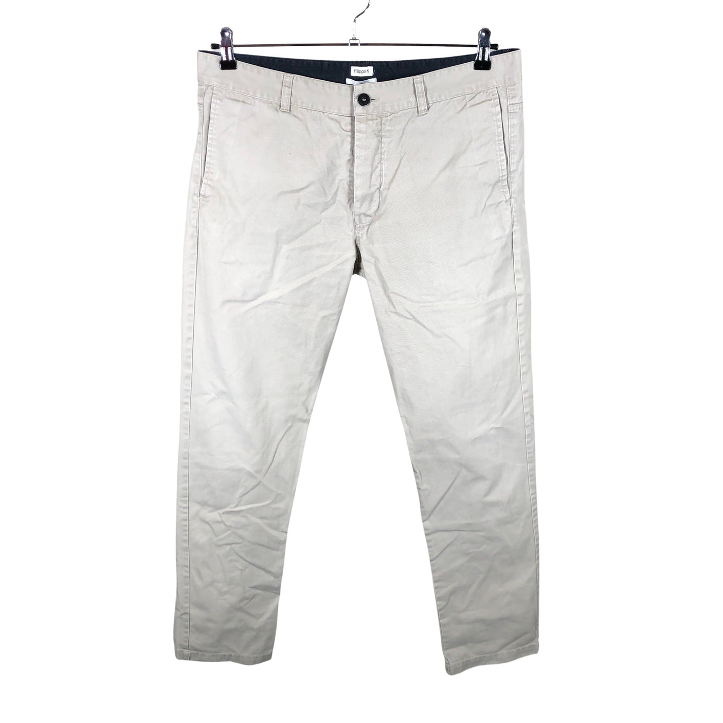 Unisex Filippa K. - Chino-püksid, suurus XL - Hall (1)