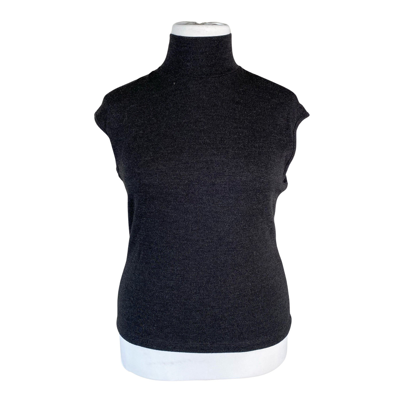 Unisex MaxMara - Kootud vest, suurus 42 - Hall (1)
