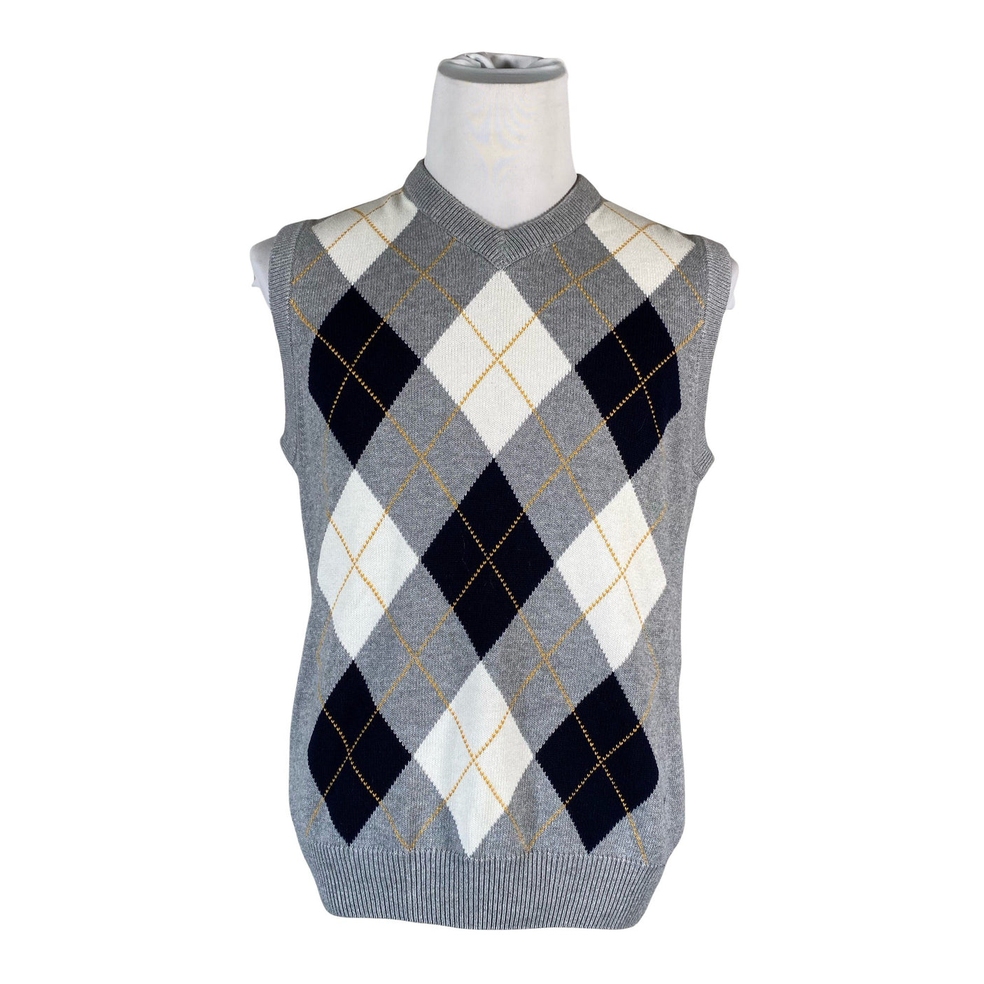 Unisex Handmade - Kootud vest, suurus 38 - Hall (1)