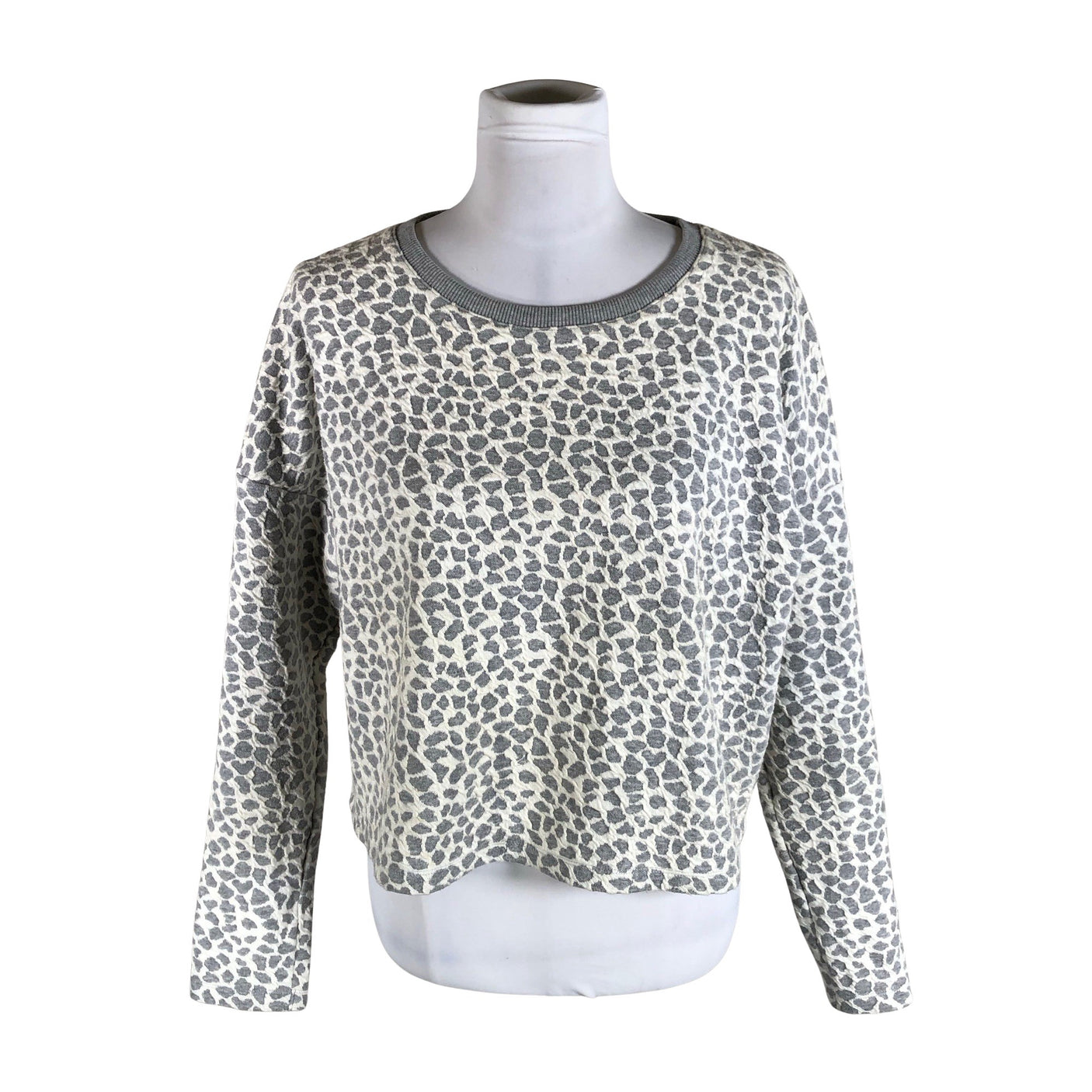 Unisex Lindex - Dressikangast pluus, suurus 40 - Hall (1)