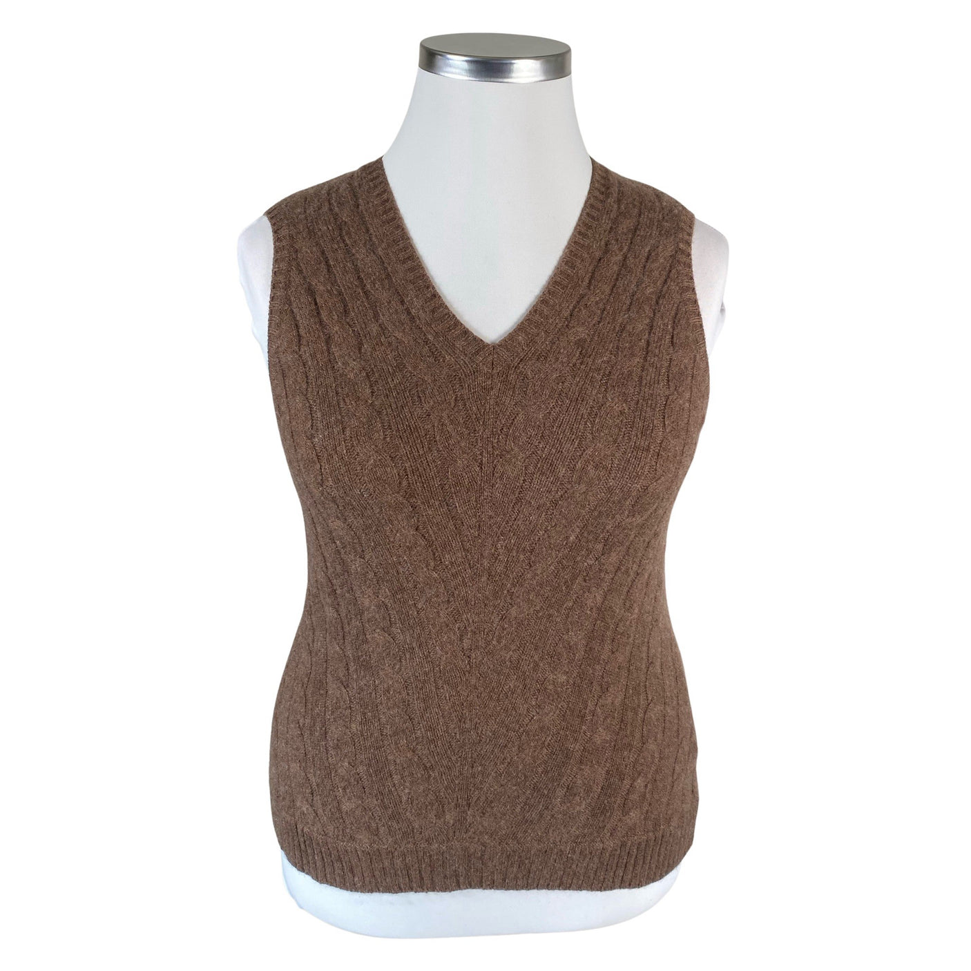 Unisex Peter Hahn - Kootud vest, suurus 42 - Pruun (1)