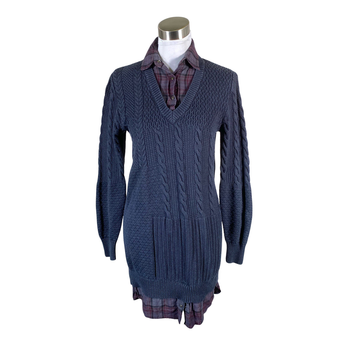 Unisex Diesel - Kootud tuunika, suurus 34 - Sinine (1)