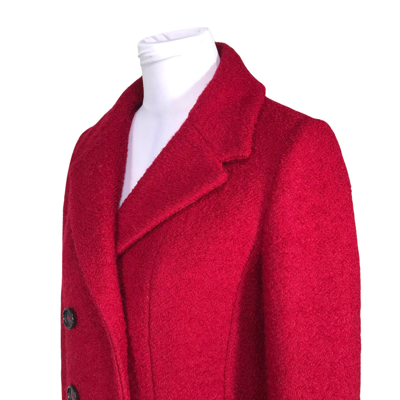 Unisex Marella - Villane mantel, suurus 38 - Punane (3)