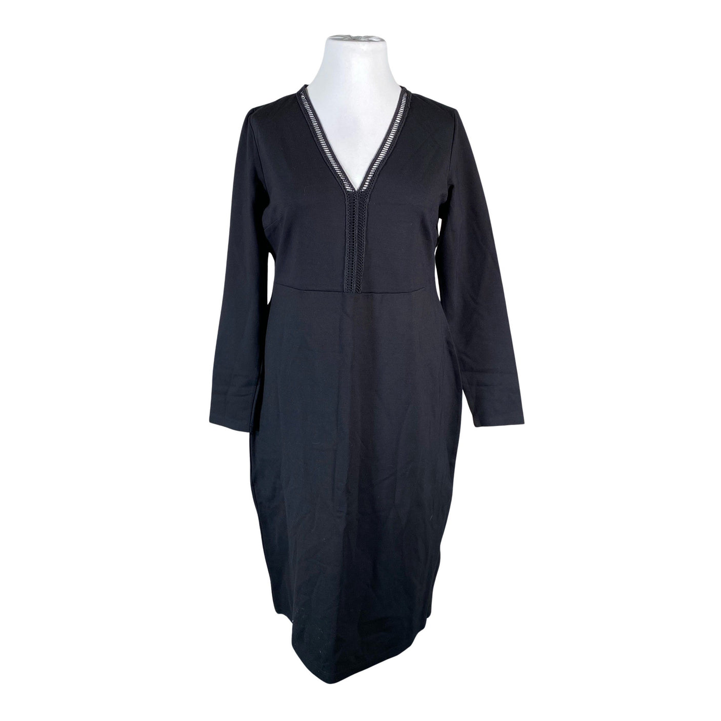 Unisex Lindex - Trikotaažist kleit, suurus 42 - Must (1)