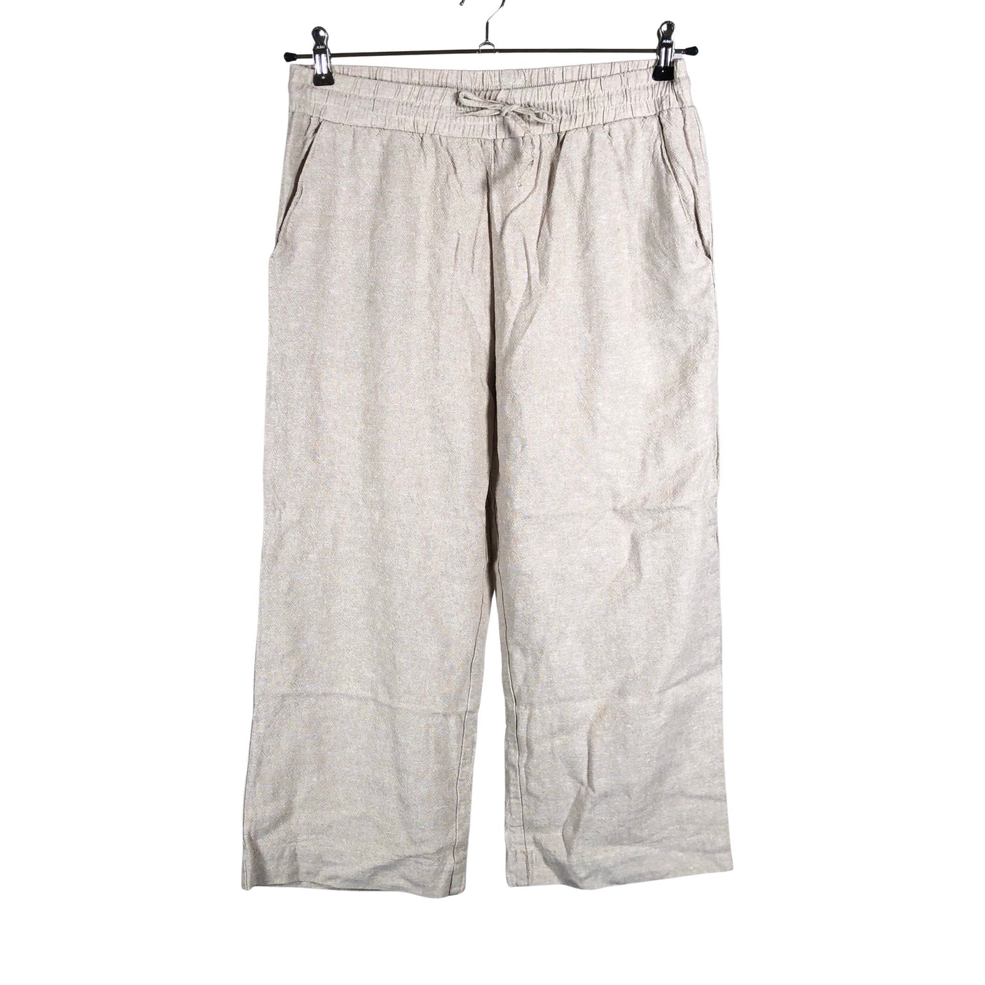 Unisex Free Quent - Mittevenivad poolpikad püksid, suurus 36 - Beige (1)