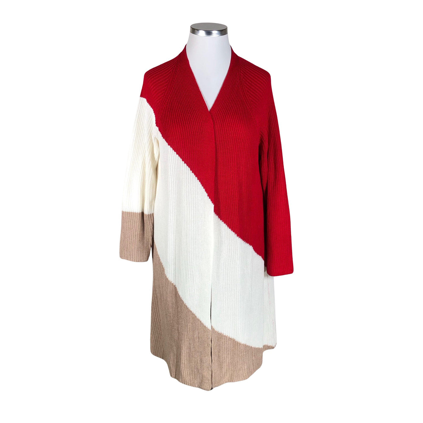 Unisex Sara Lindholm - Kardigan, suurus 48 - Punane (1)