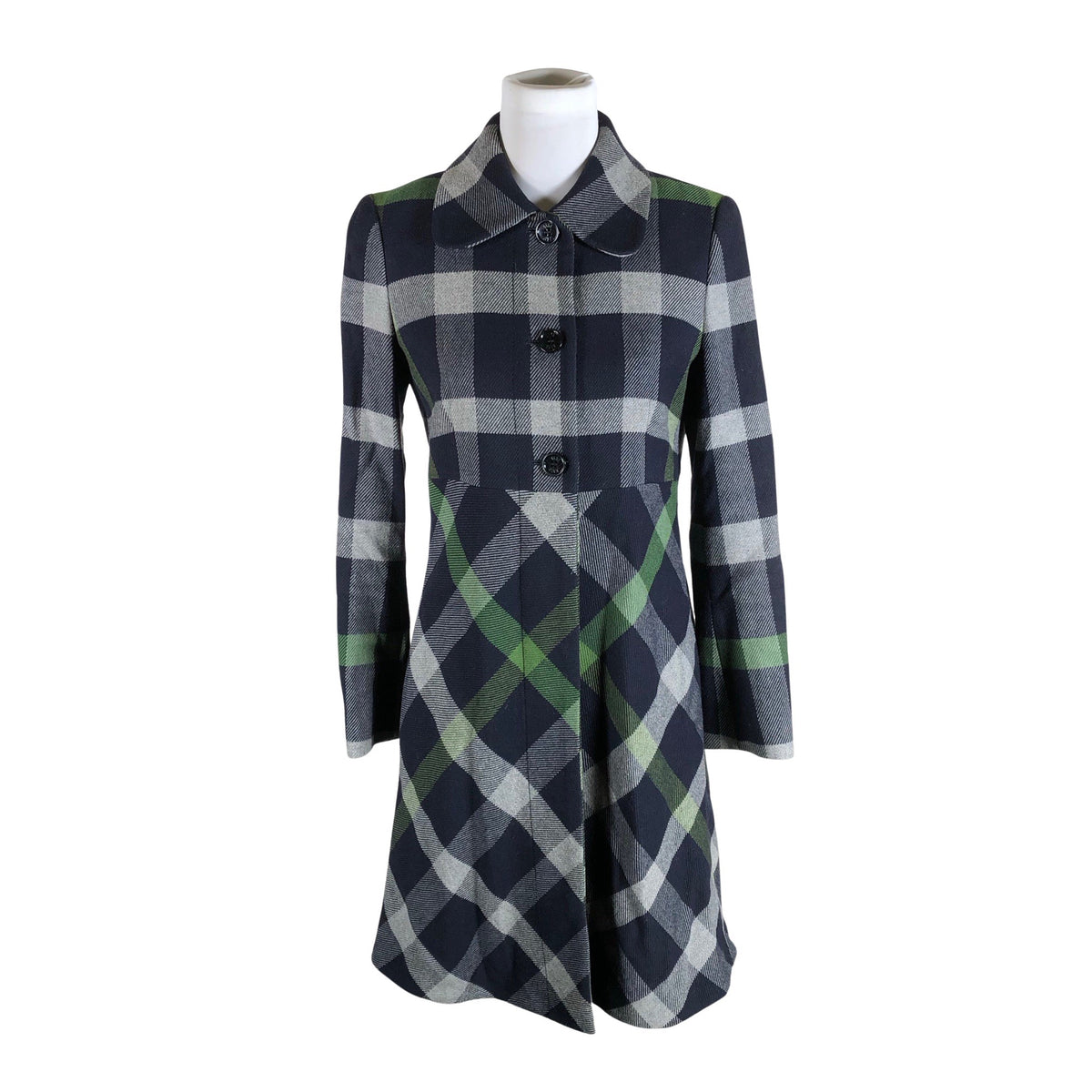 Unisex Daks London - Villane mantel, suurus 34 - Sinine (1)