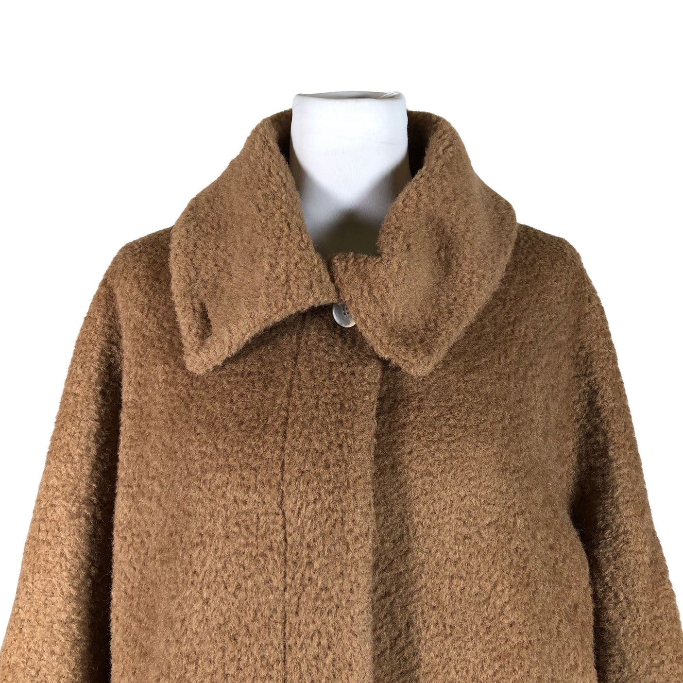 Unisex Ril's - Villane mantel, suurus 34 - Pruun (3)