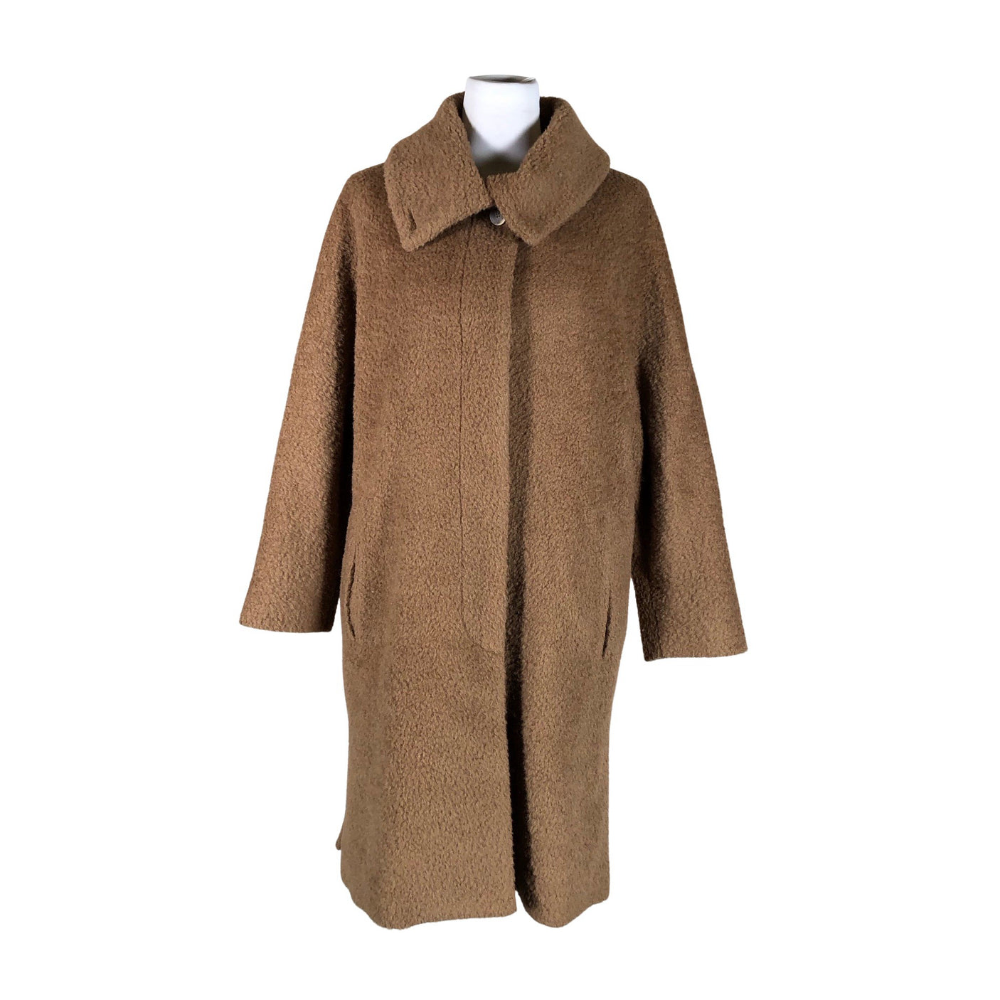 Unisex Ril's - Villane mantel, suurus 34 - Pruun (1)