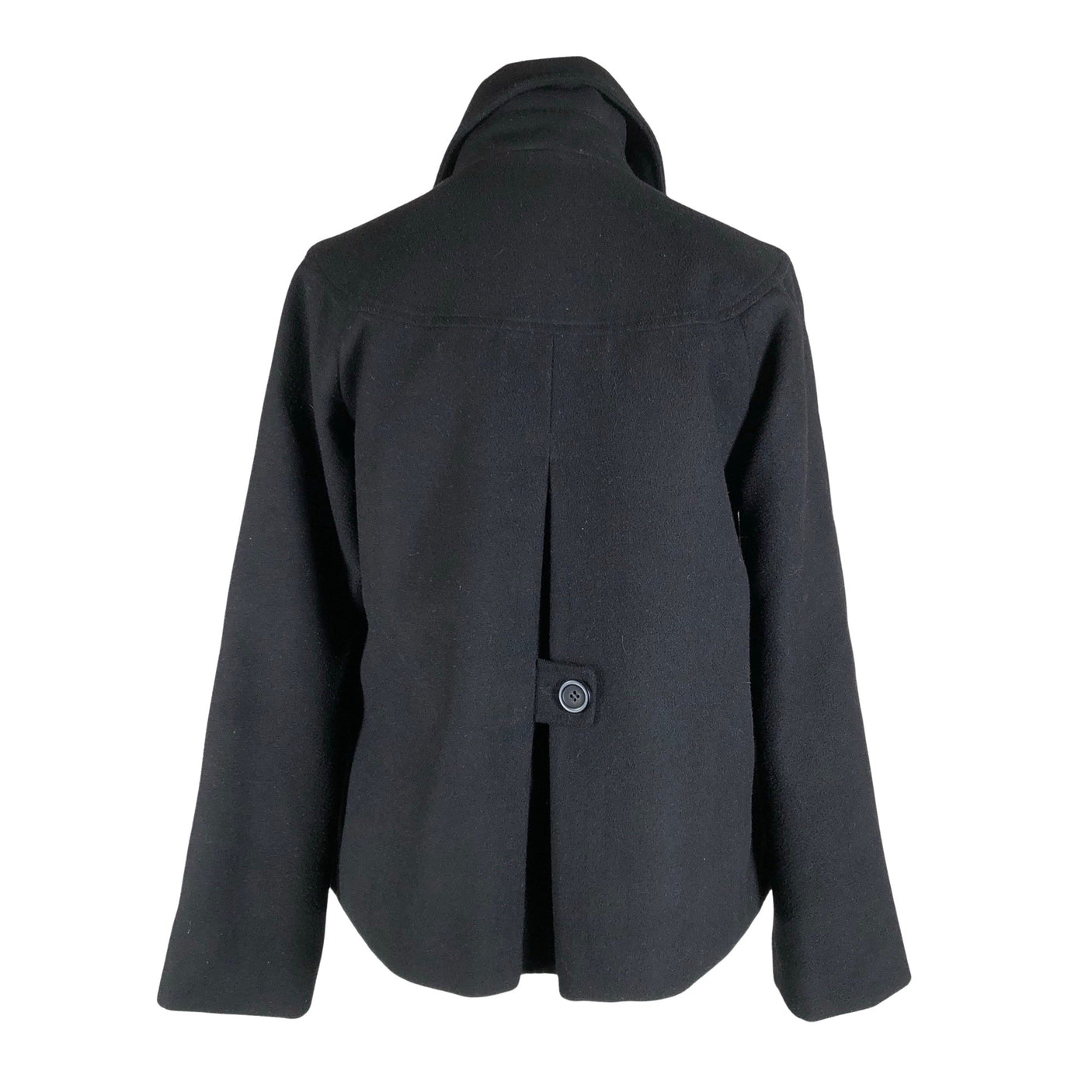 Unisex Lindex - Villane mantel, suurus 36 - Must (2)