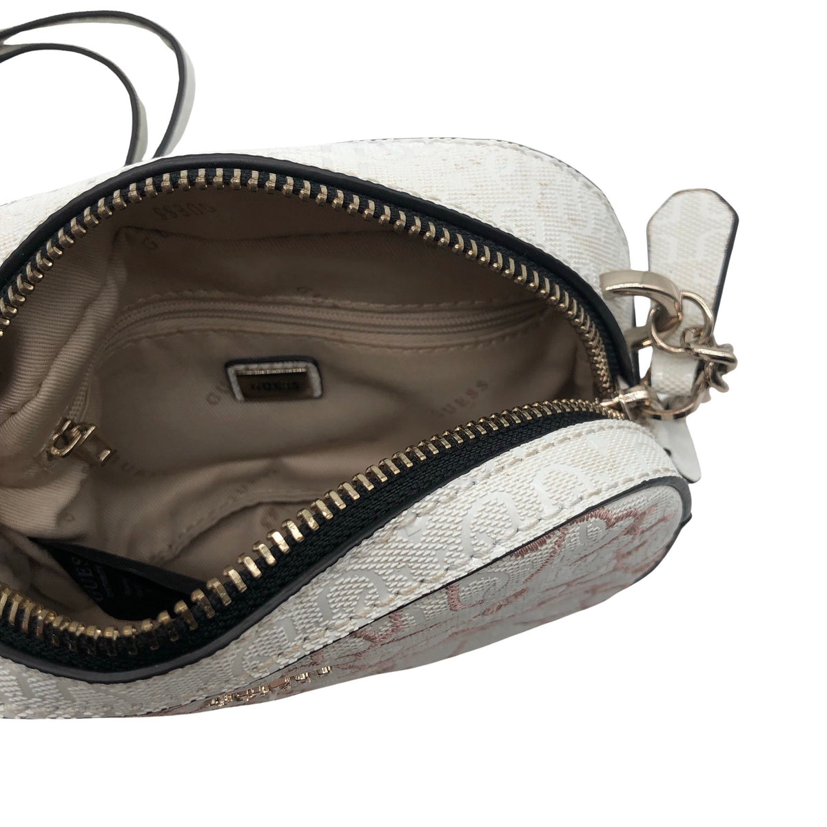 Unisex Guess - Õlakott, suurus Mini - Valge (3)