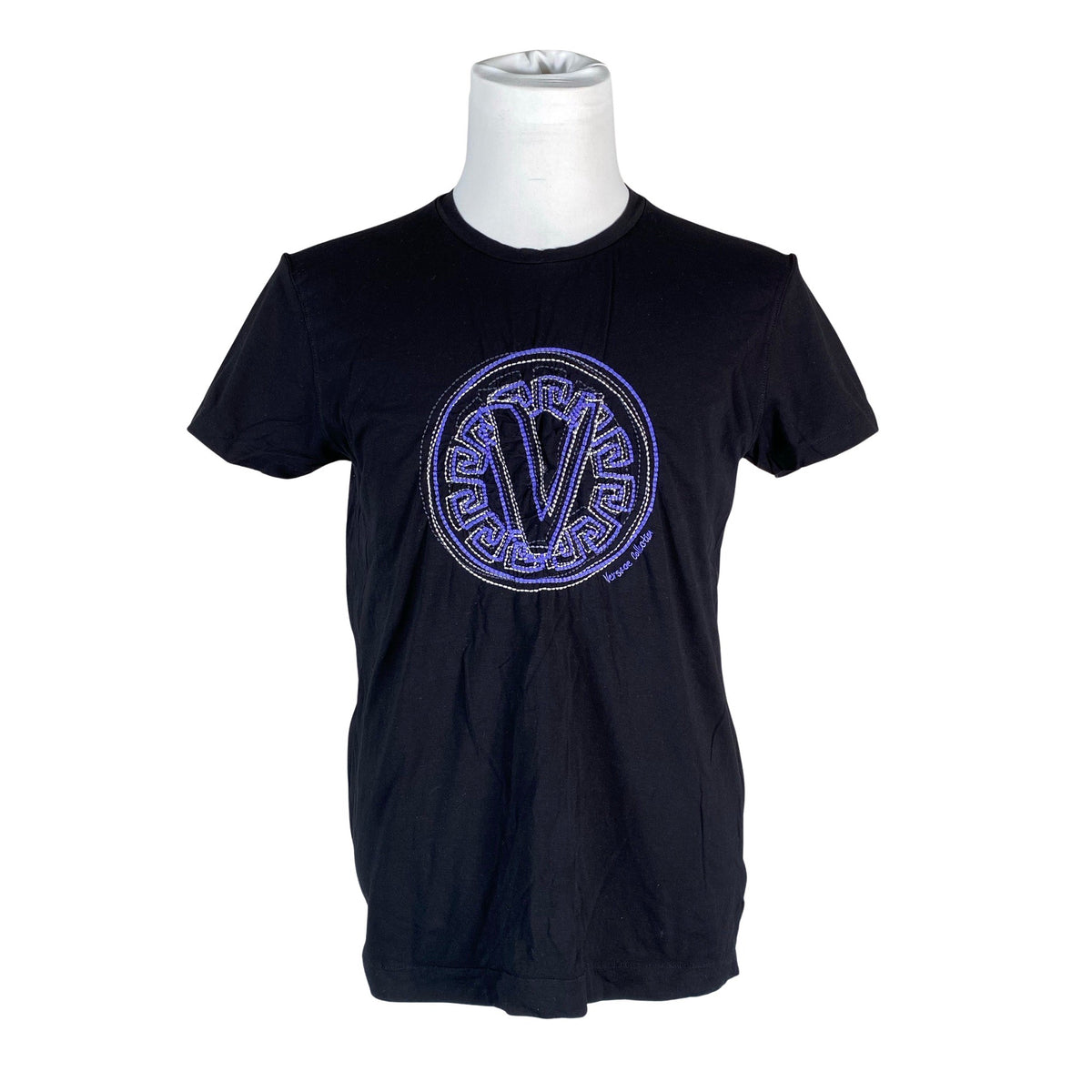 Unisex Versace Collection - T-särk, suurus L - Must (1)