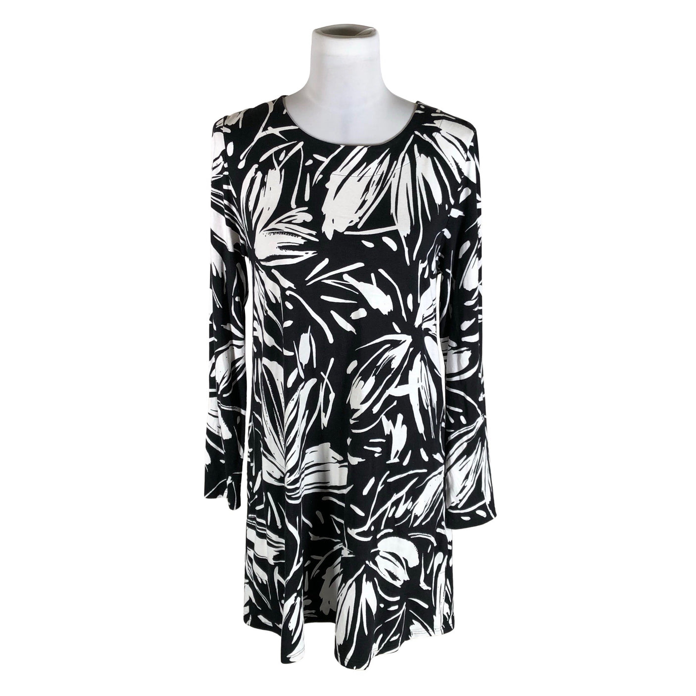 Unisex Nanso - Trikotaažist kleit, suurus 40 - Valge (1)