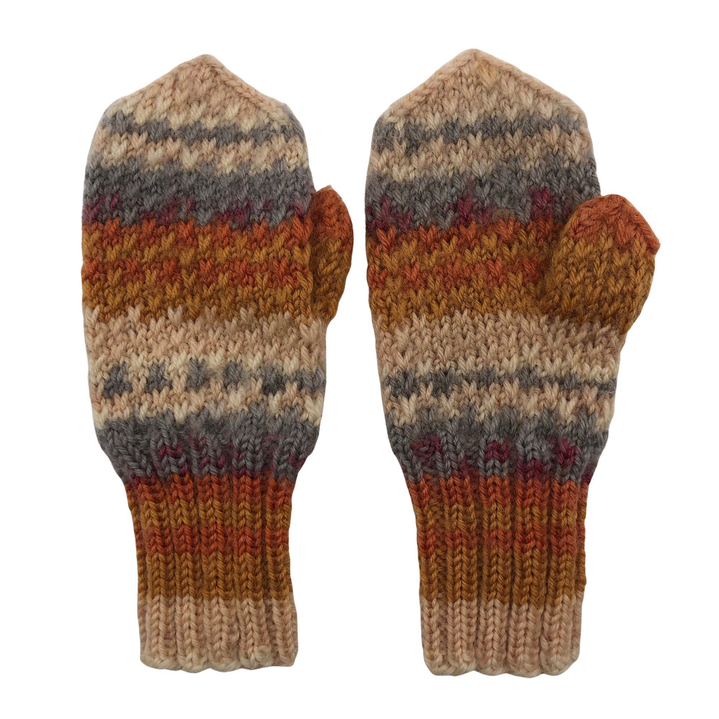 Unisex Handmade - Labakindad, suurus 1 - 2 vuotta - Oranž (1)