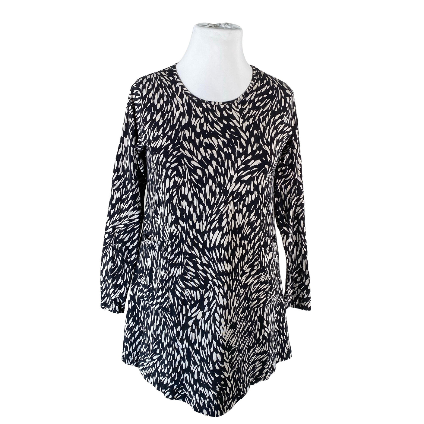 Unisex NOSH - Trikotaažist tuunika, suurus 42 - Must (1)