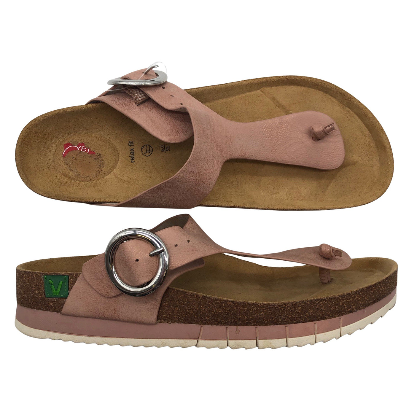 Unisex Jana - Rihmikud, suurus 39 - Heleroosa (1)