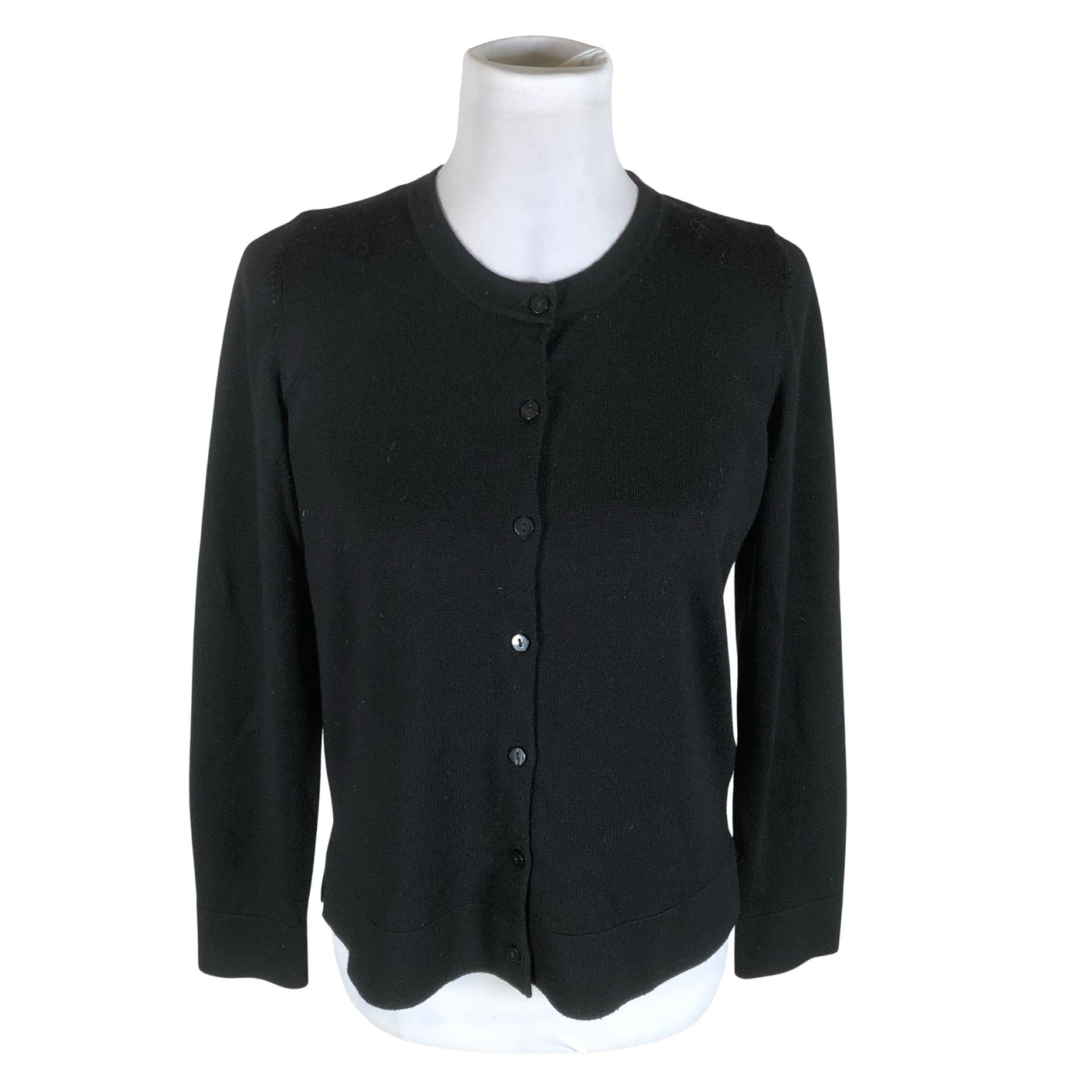 Unisex Essentials by Stockmann - Kardigan, suurus 36 - Must (1)