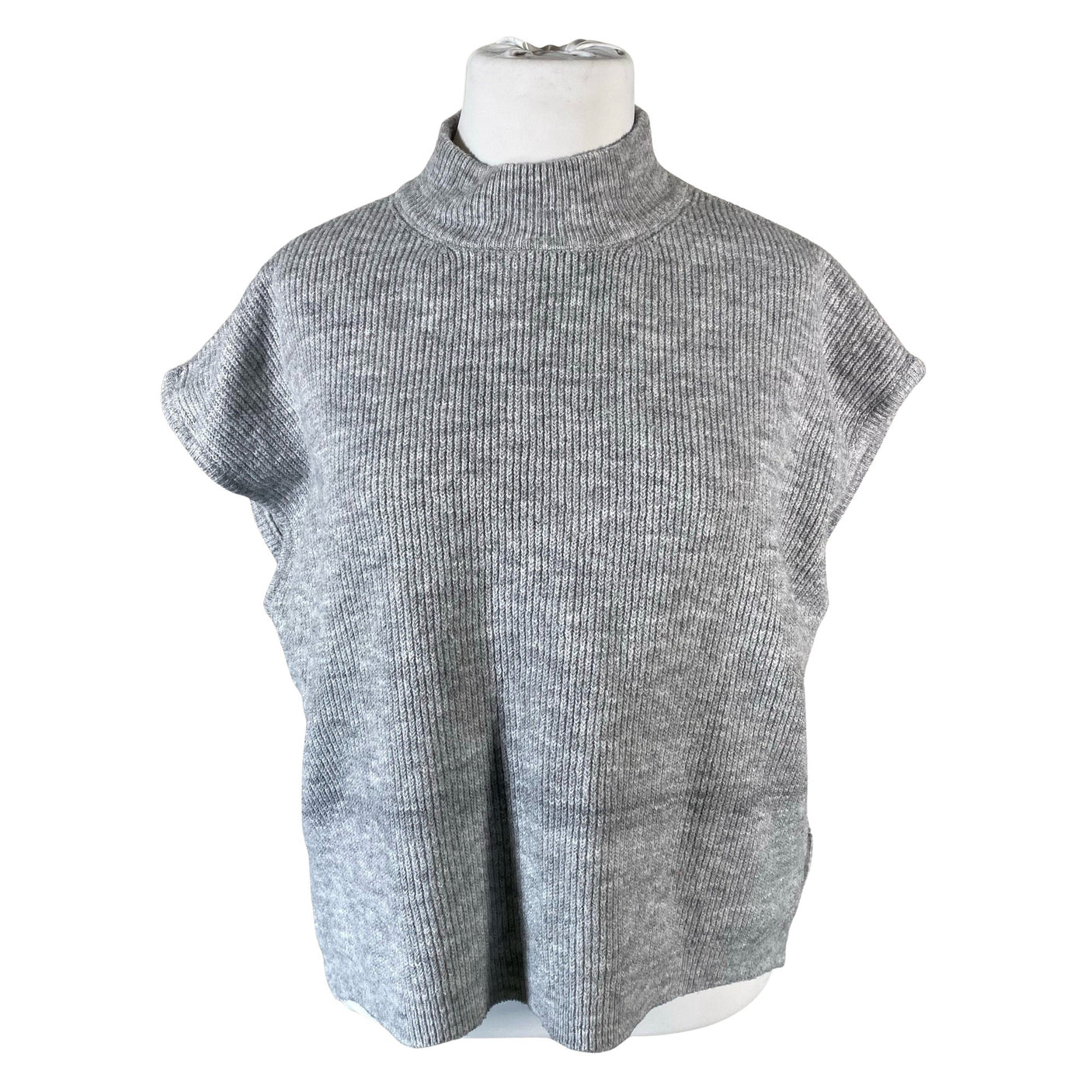 Unisex Ze-Ze - Kootud vest, suurus 42 - Hall (1)
