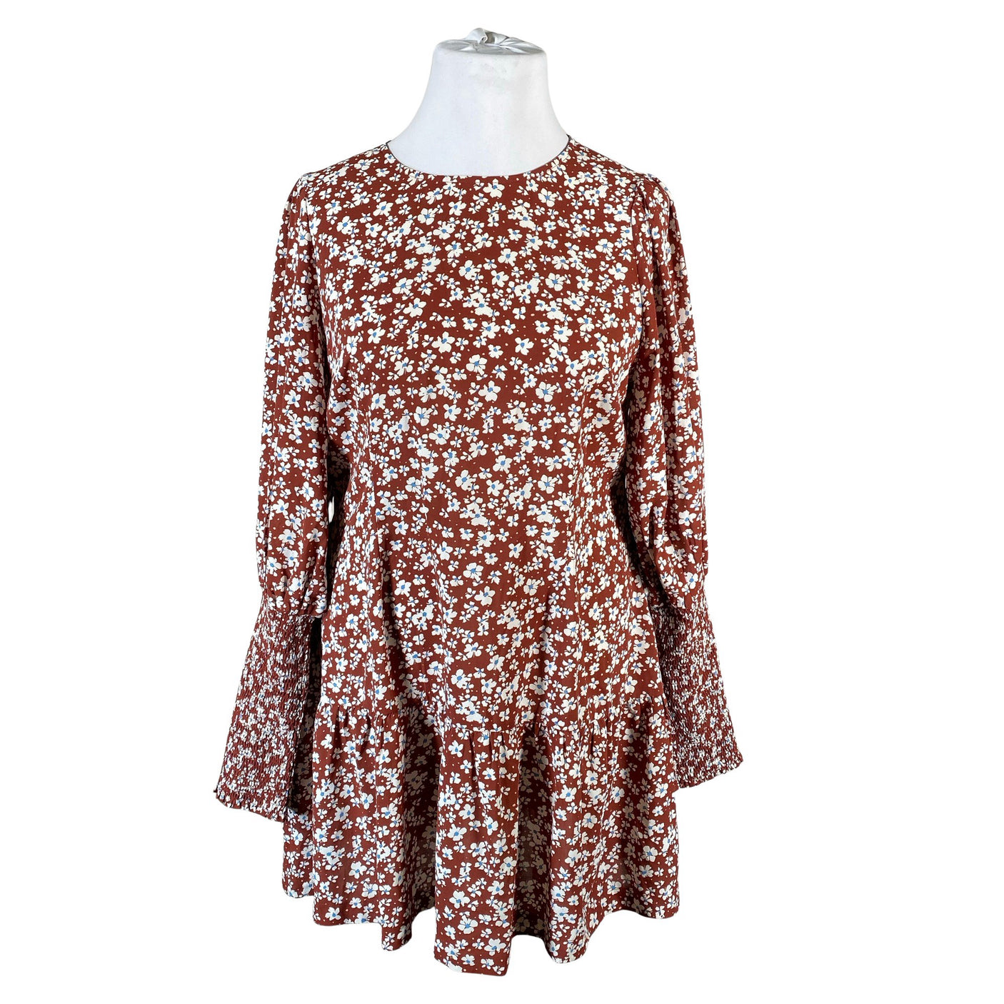 Unisex Louche - Õhuke kleit, suurus 42 - Pruun (1)