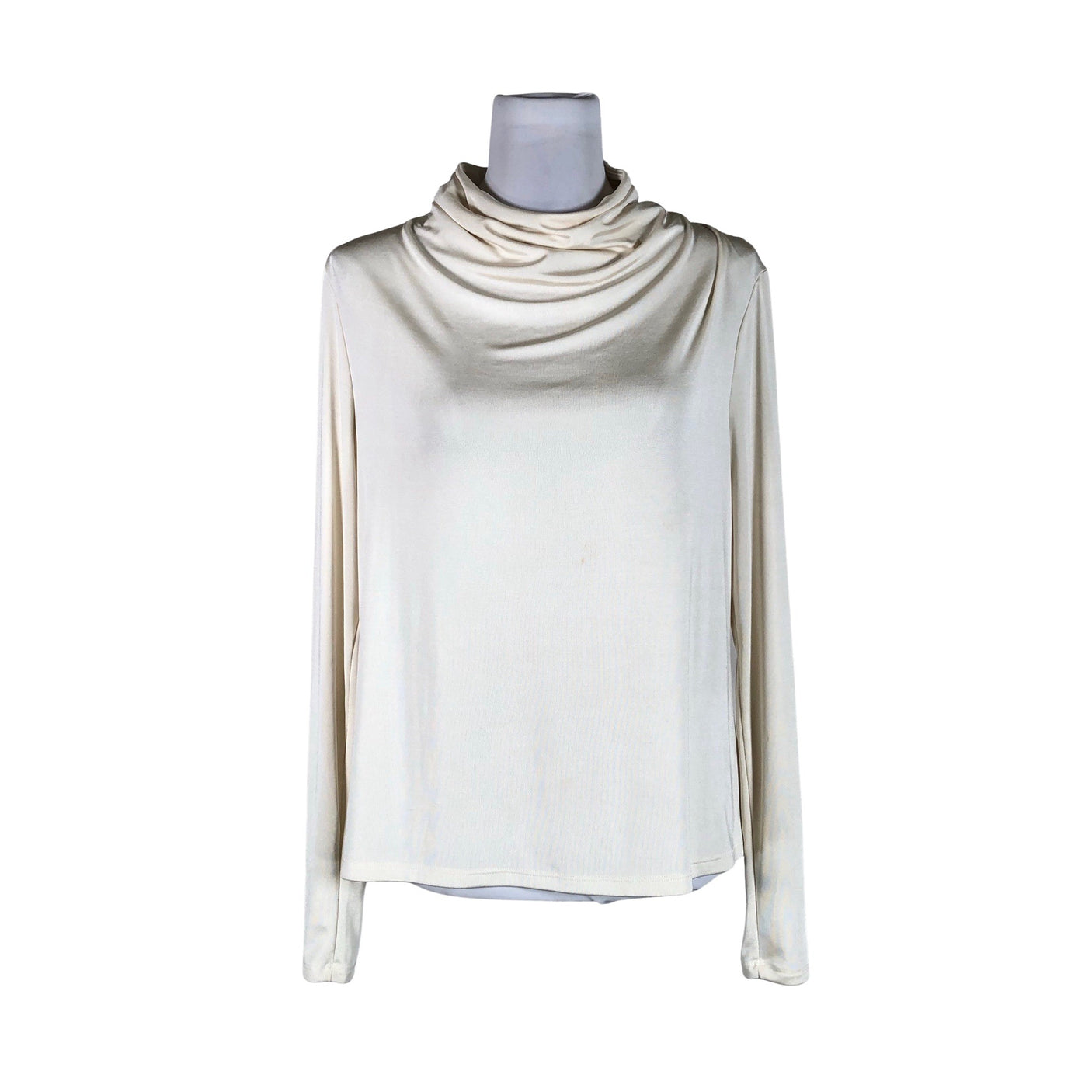 Unisex Lindex - Trikotaažist pluus, suurus 38 - Beige (1)