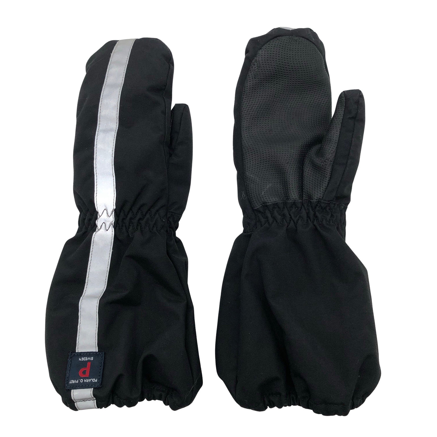 Unisex Polarn O. Pyret - Talvekindad, suurus 4 - 5 vuotta - Must (1)
