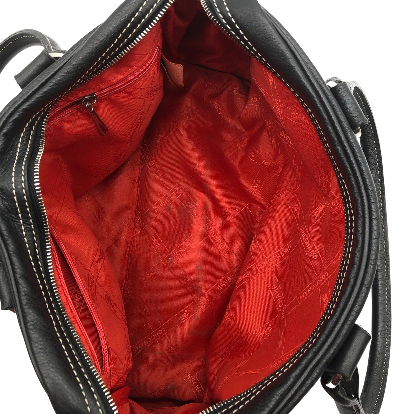 Unisex Longchamp - Käekott, suurus Midi - Must (3)