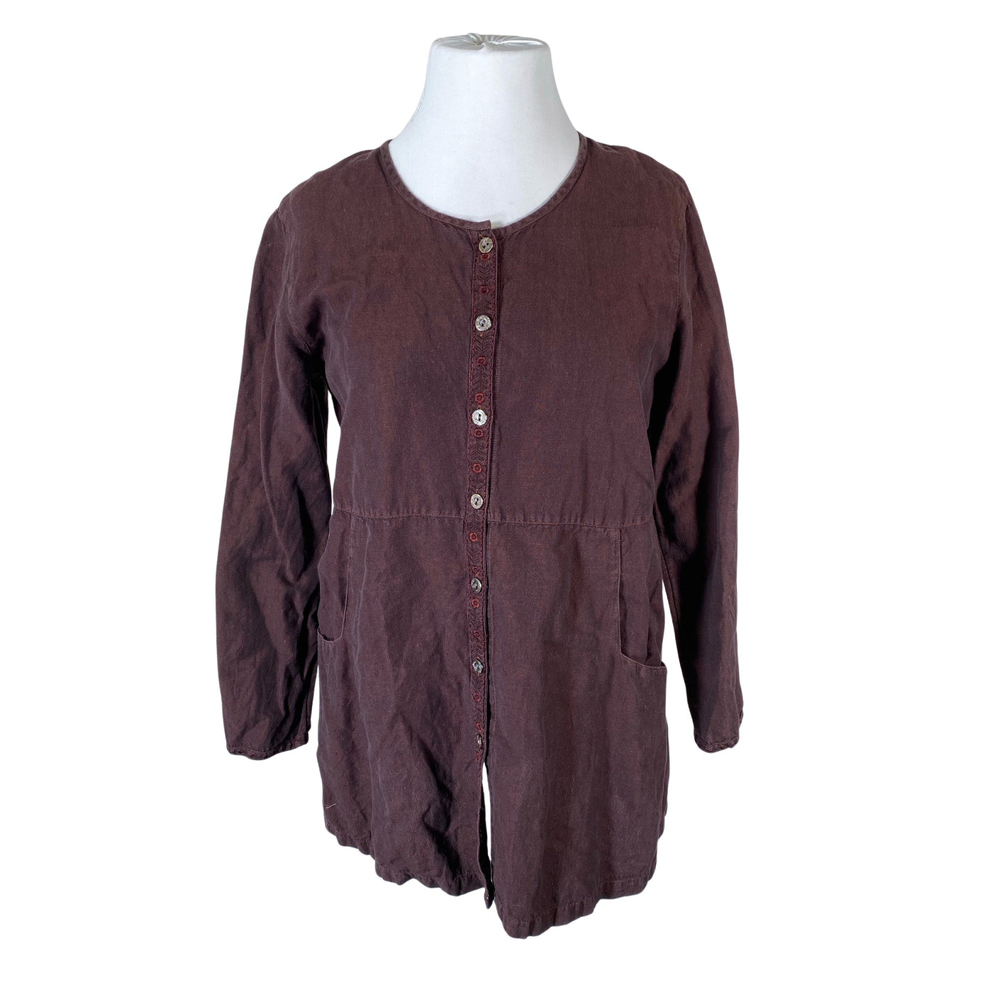 Unisex Gudrun Sjöden - Mitteveniv tuunika, suurus 44 - Veinipunane (1)