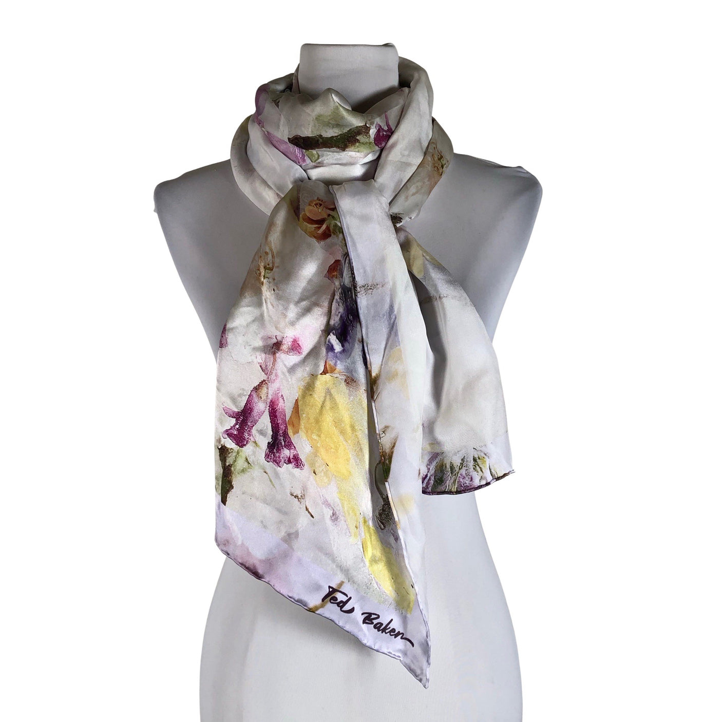 Unisex Ted Baker - Õhuke sall, suurus Maxi - Lilla (1)
