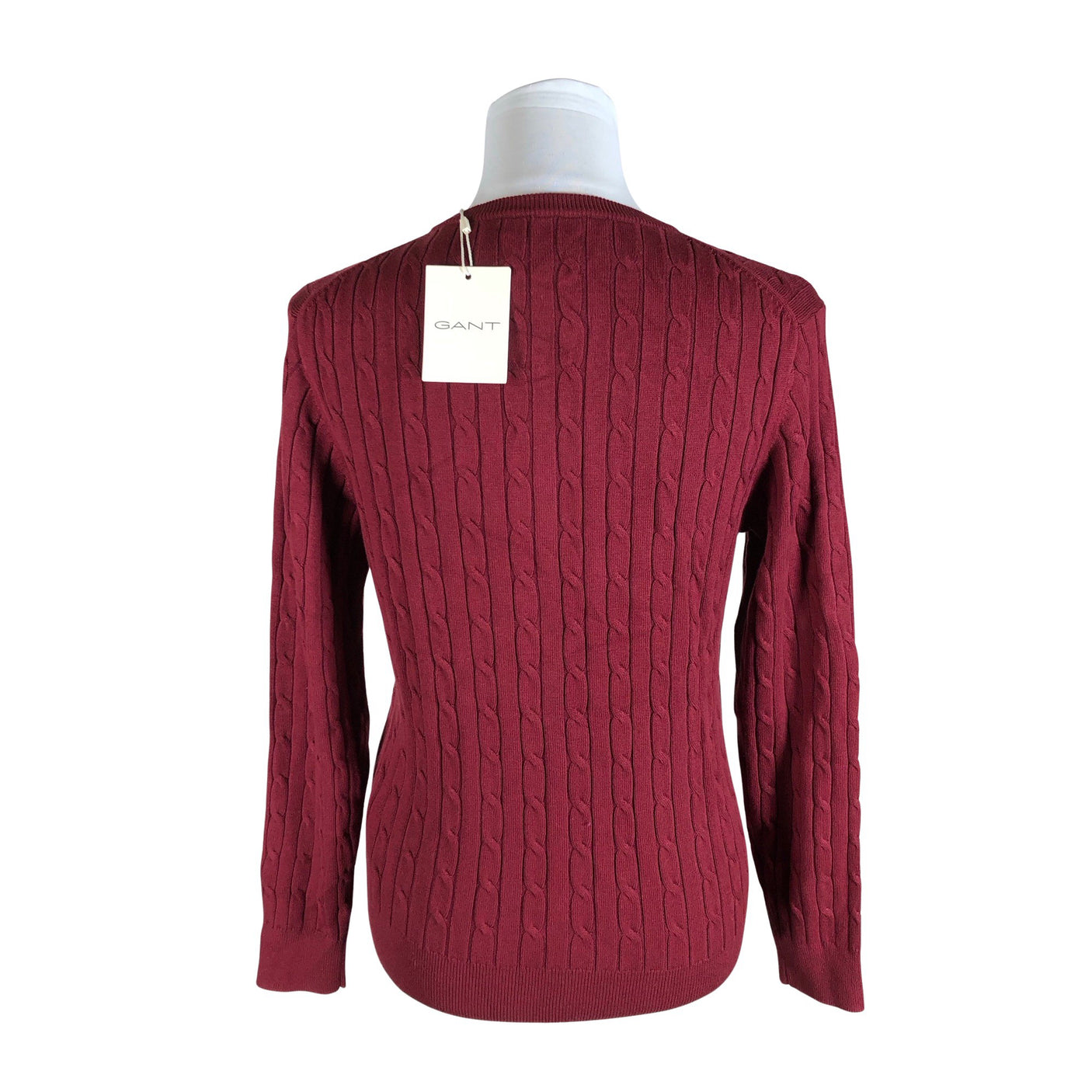 Unisex Gant - Kardigan, suurus 40 - Veinipunane (2)