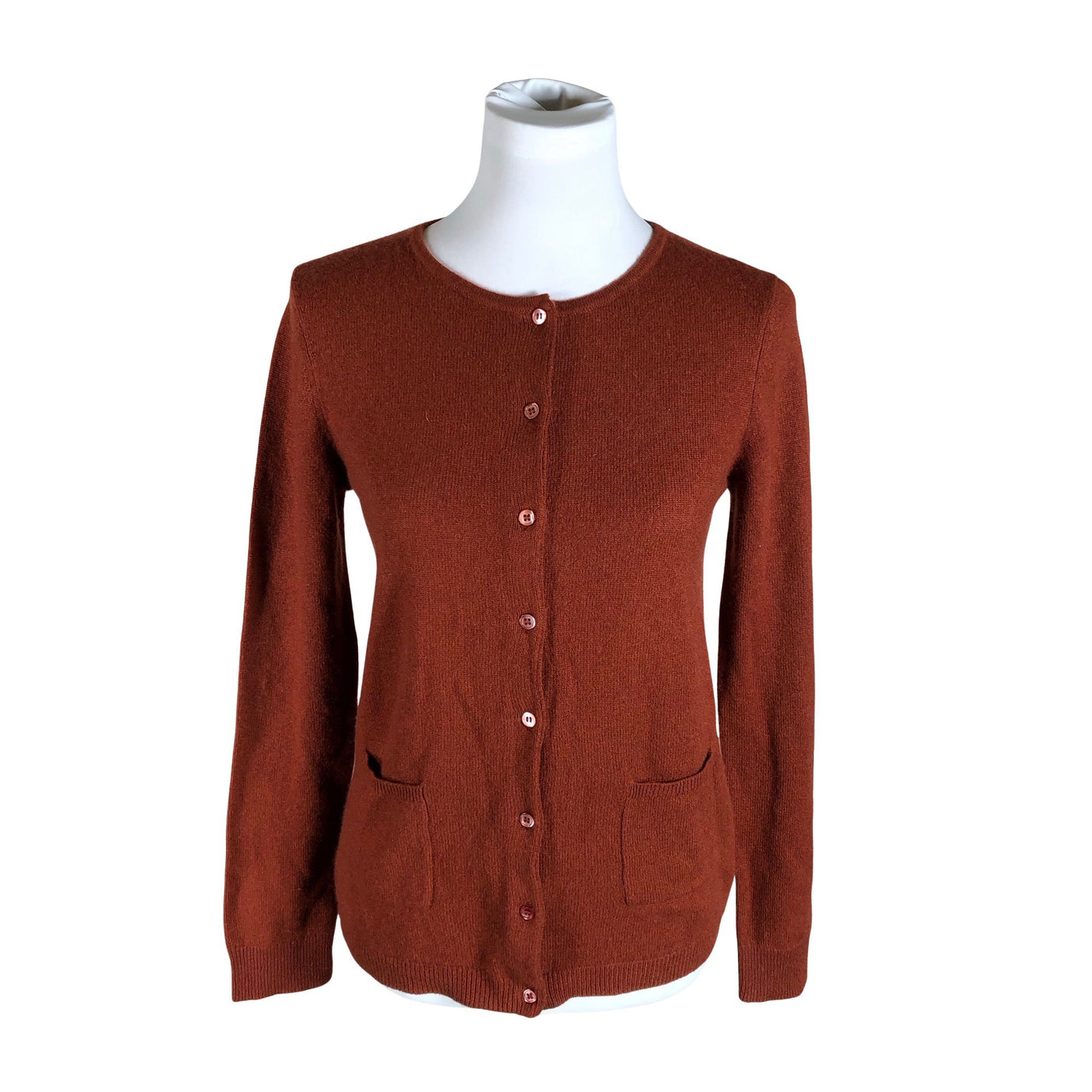 Unisex Just Cashmere - Kardigan, suurus 38 - Pruun (1)