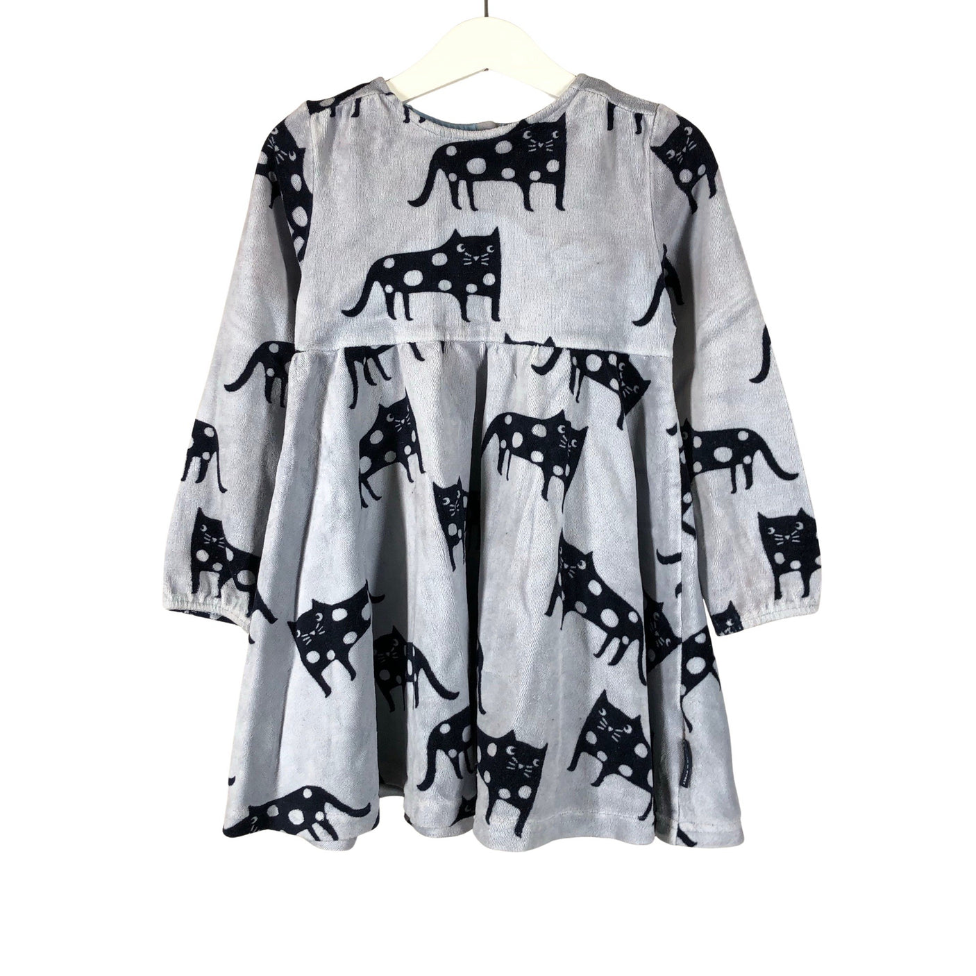 Unisex Polarn O. Pyret - Trikotaažist kleit, suurus 98 - 104 - Helesinine (1)