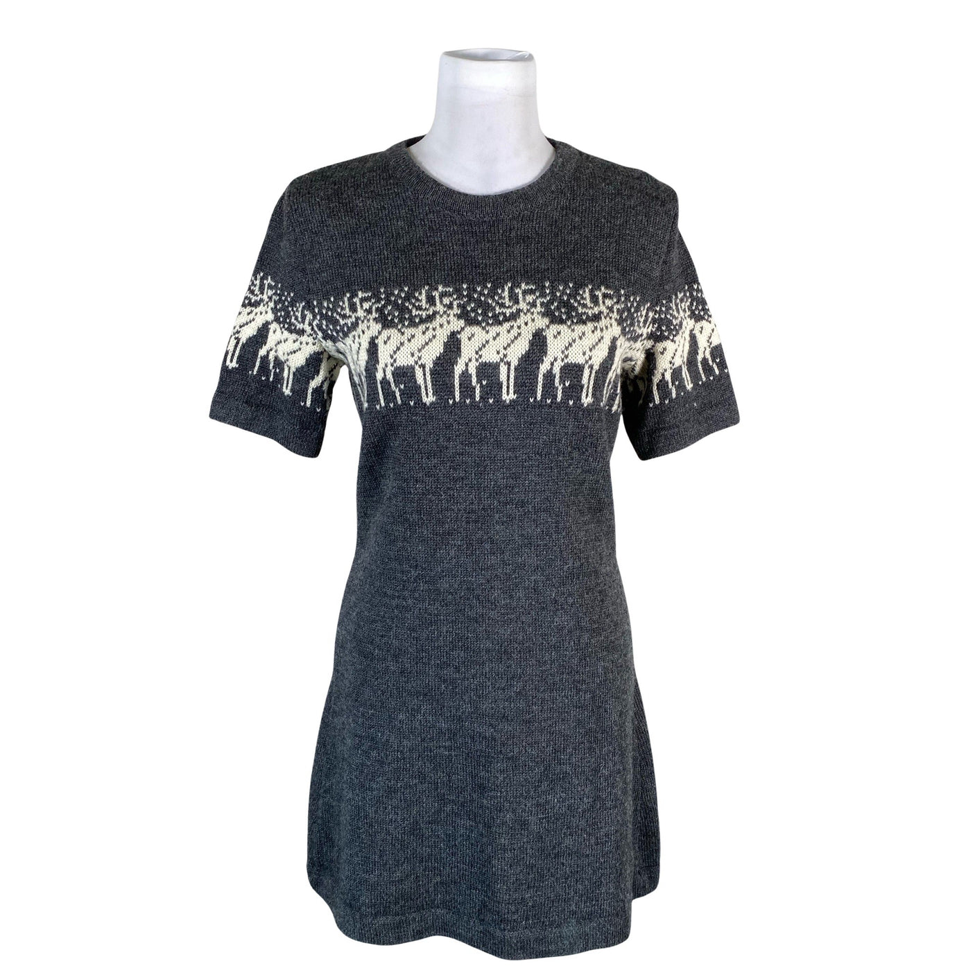 Unisex Maria Lammi - Kootud kleit, suurus 36 - Hall (1)
