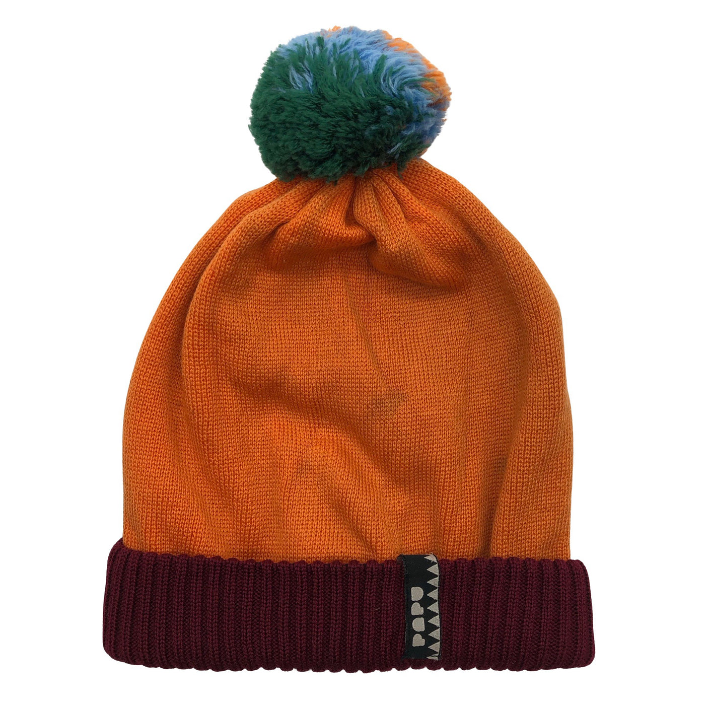 Unisex Papu - Talvemüts, suurus 42 - 44 cm - Oranž (1)