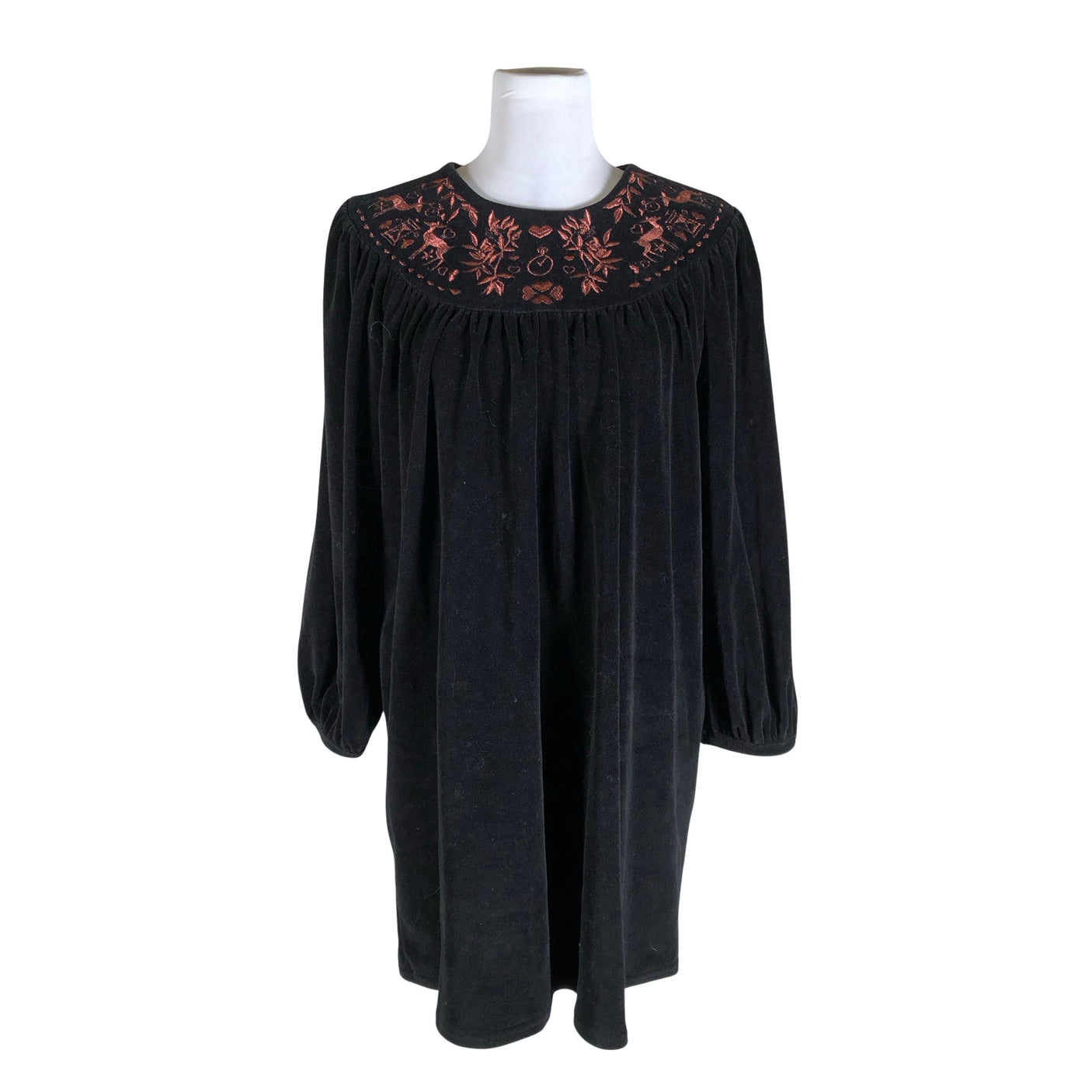Unisex IVANAhelsinki - Dressikangast kleit, suurus 40 - Must (1)