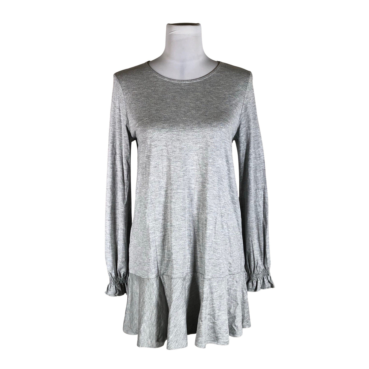 Unisex Nanso - Trikotaažist kleit, suurus 36 - Hall (1)