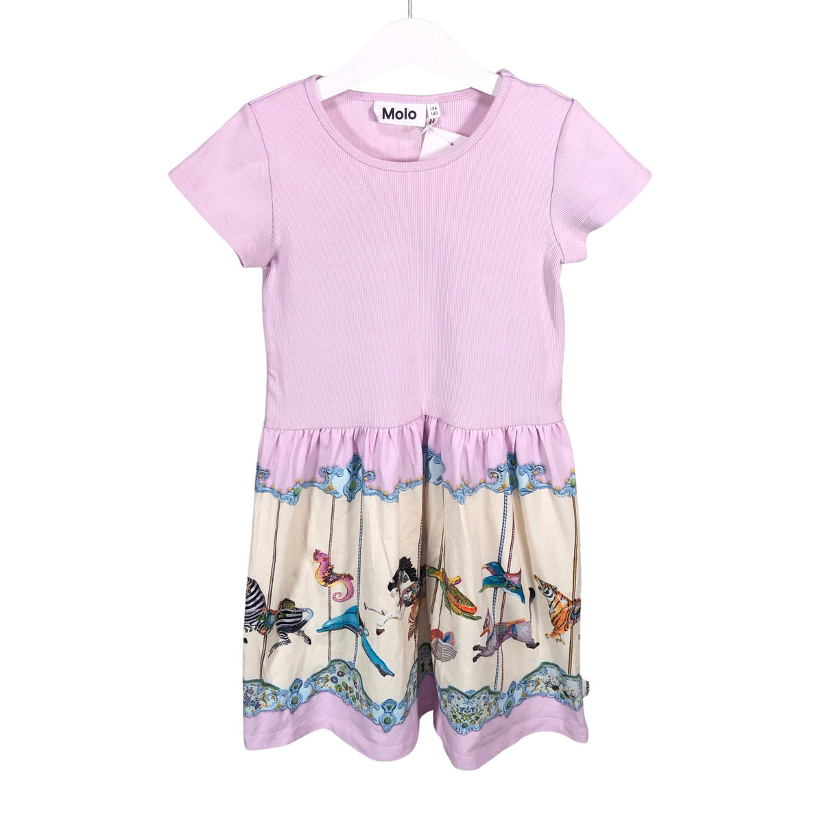 Unisex Molo Kids - Trikotaažist kleit, suurus 134 - 140 - Lilla (1)