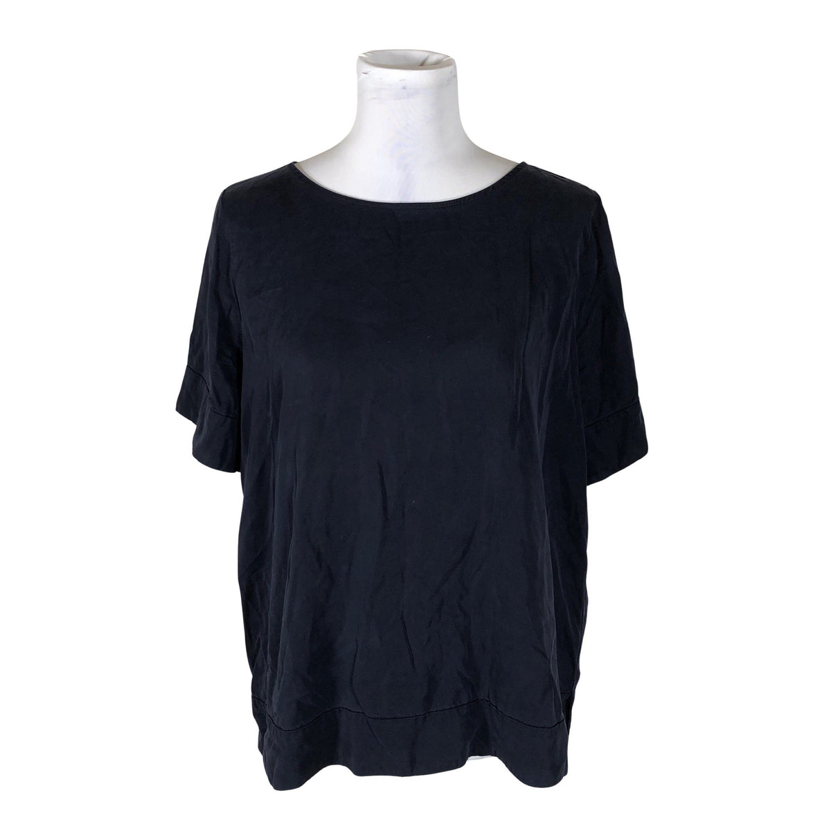 Unisex Stockh lm - Lühikeste käistega pluus, suurus 40 - Sinine (1)