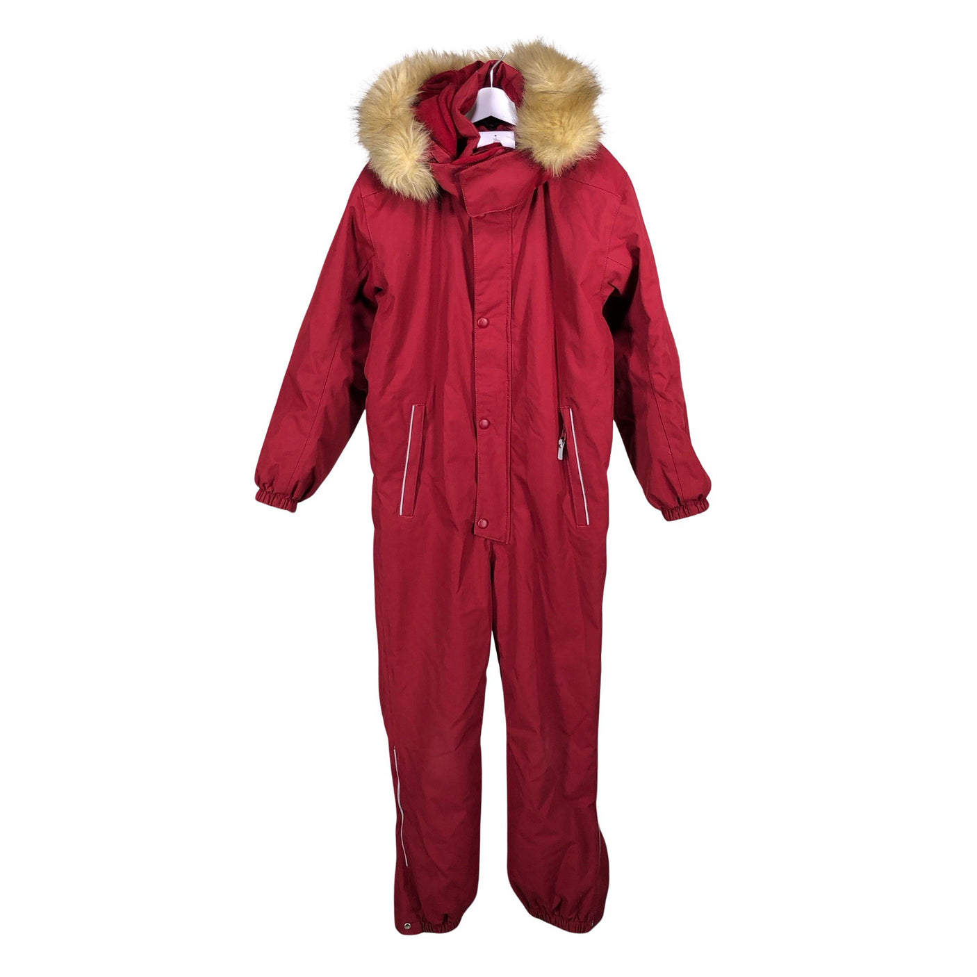 Unisex Reima - Talvekombinesoon, suurus 128 - 134 - Veinipunane (1)